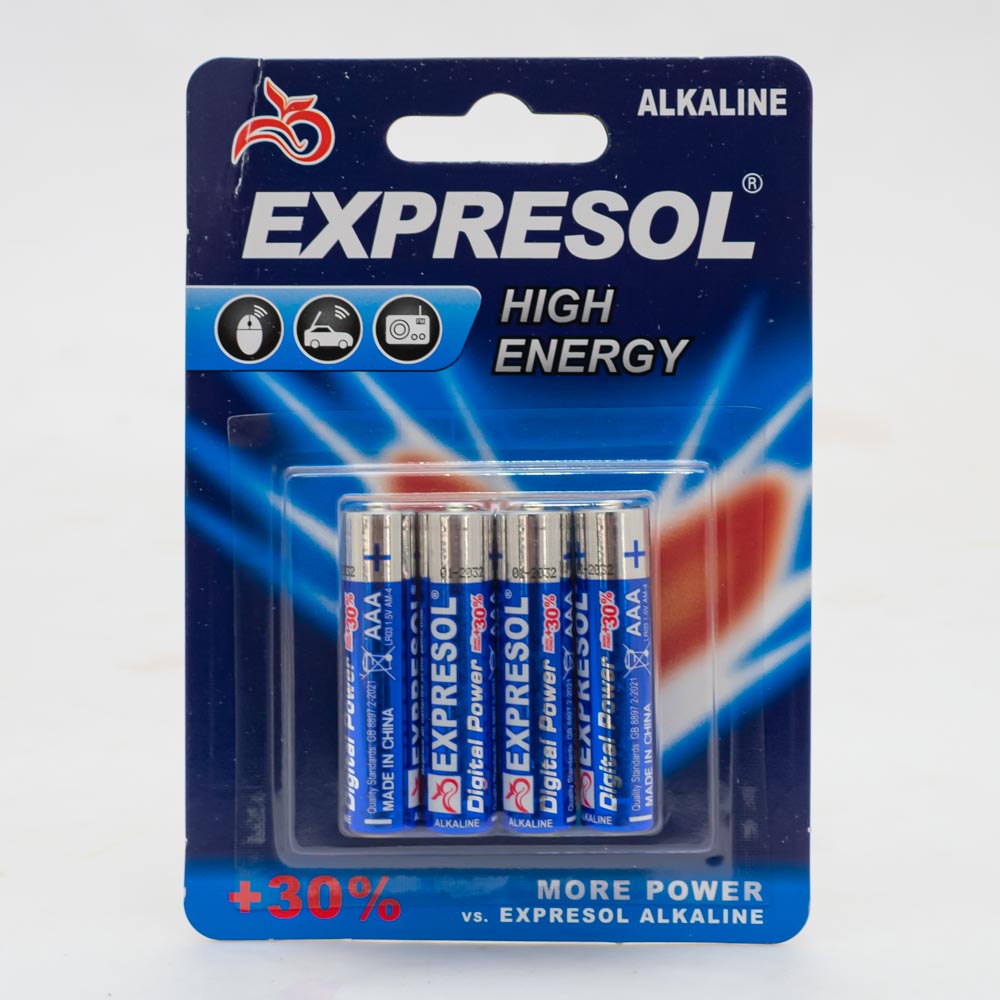 Pila alcalina 3A EXPRESOL