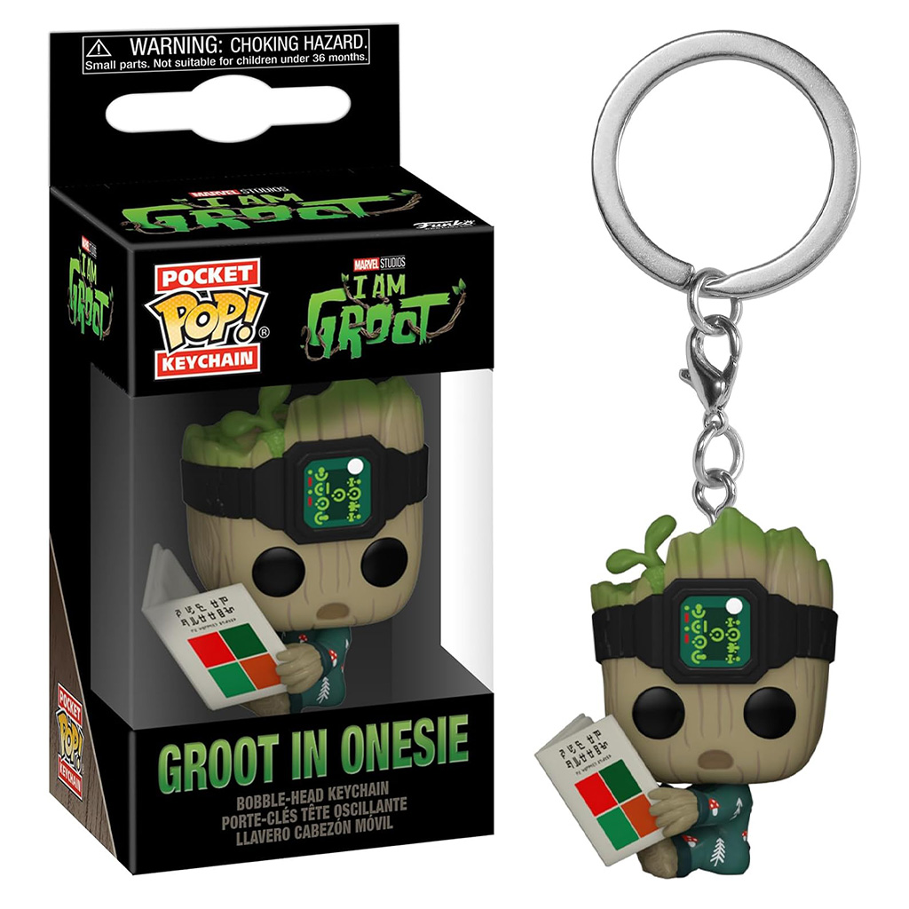 FUNKO POP KEYCHAIN MARVEL IAM GROOT GROOT IN ONESIE 70647
