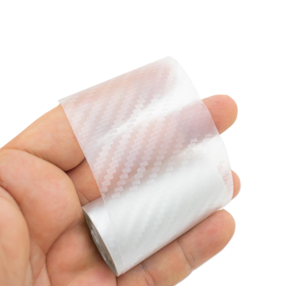 Adhesivo fibra de carbón transparente 5*3m