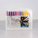 Pincel acrílico 24pc giorgione
