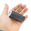 Adhesivo fibra de carbono negro 7cm*3m