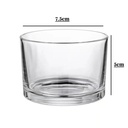 Frasco de vidrio cilindro 7.5*5cm 140ml