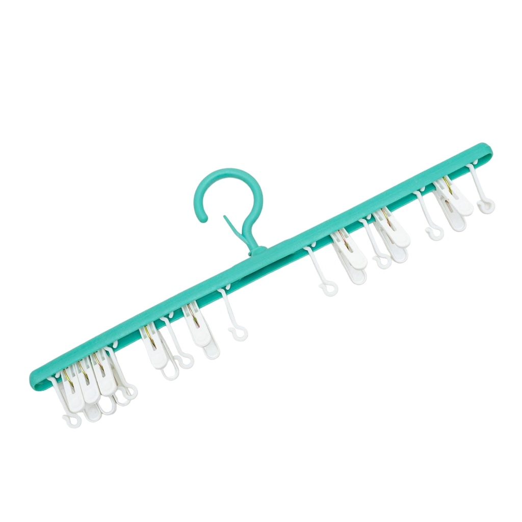 Percha con pinza y gancho
