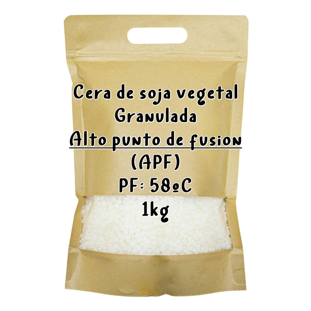 Cera de soja PF58 1kg (ALTO P.F.)