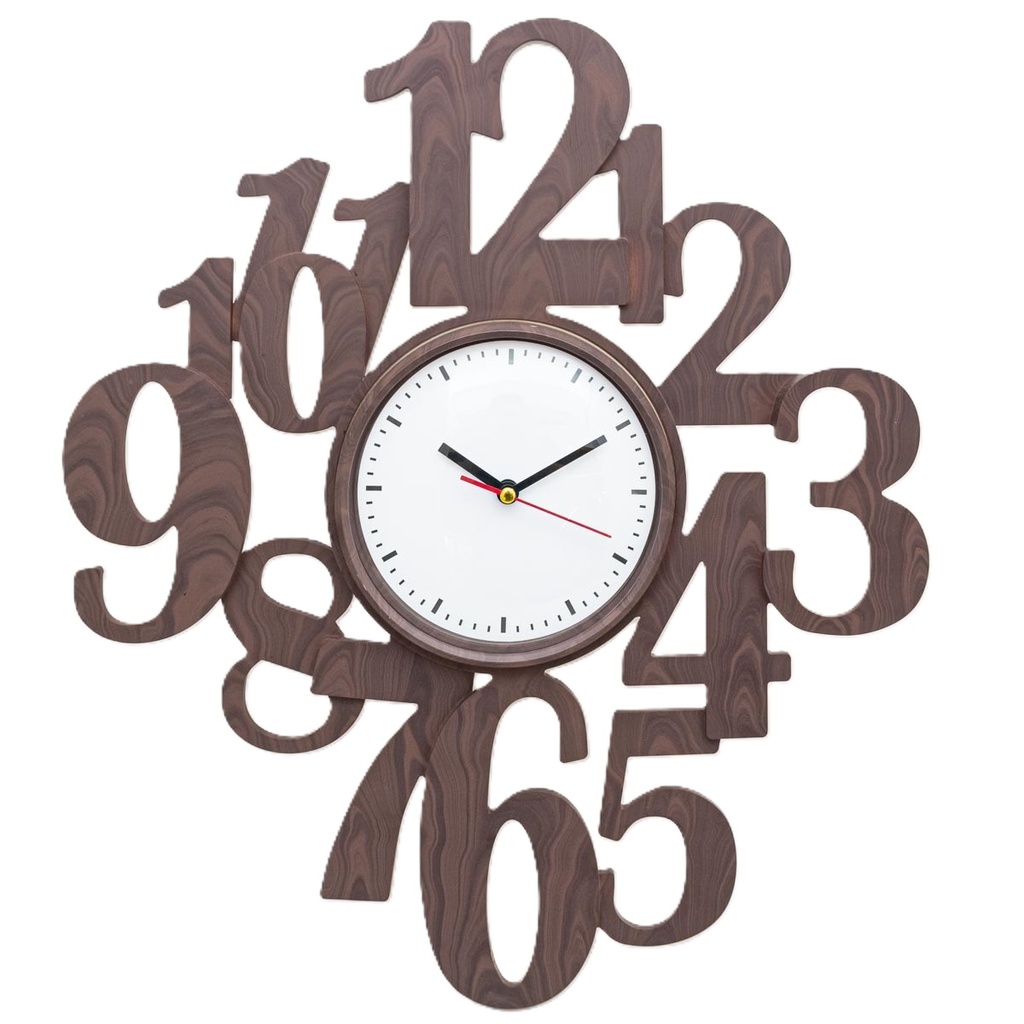 Reloj número tridimensional 40*40*3.5cm