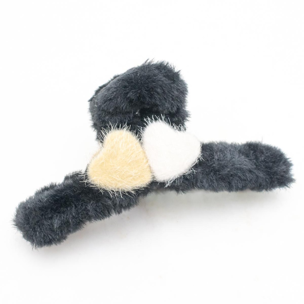 Pinza corazón de felpa 13cm