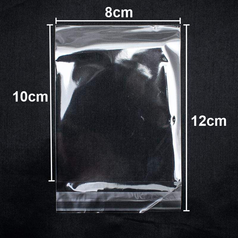 Bolsita OPP adhesiva 12*8cm 100 piezas