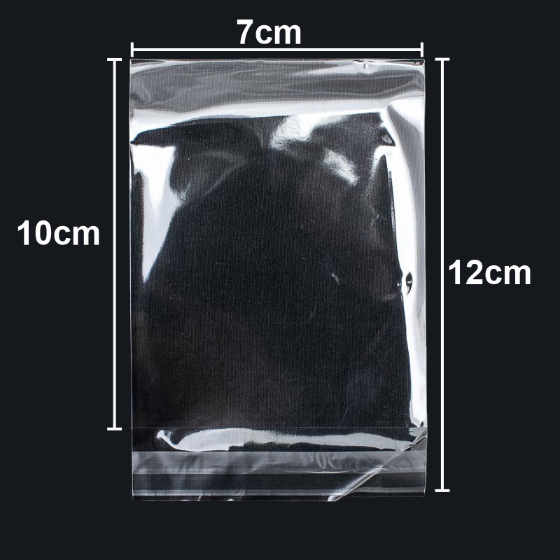 Bolsita OPP adhesiva 12*7cm 100 piezas