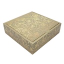 Caja diseño rosa 25*25*7.5cm 12 piezas