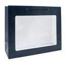Bolsa para regalo con visor 32*26*12cm