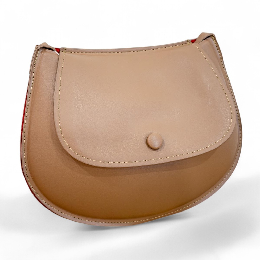 Cartera rígida semicircular