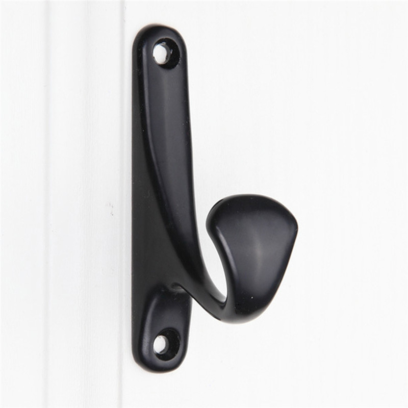 Gancho de aluminio negro para colgar