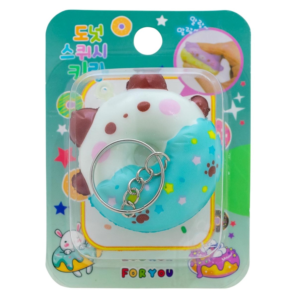 Llavero Squishy forma dona