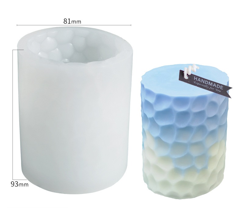 Molde de silicona cilíndrico burbuja 93*81mm