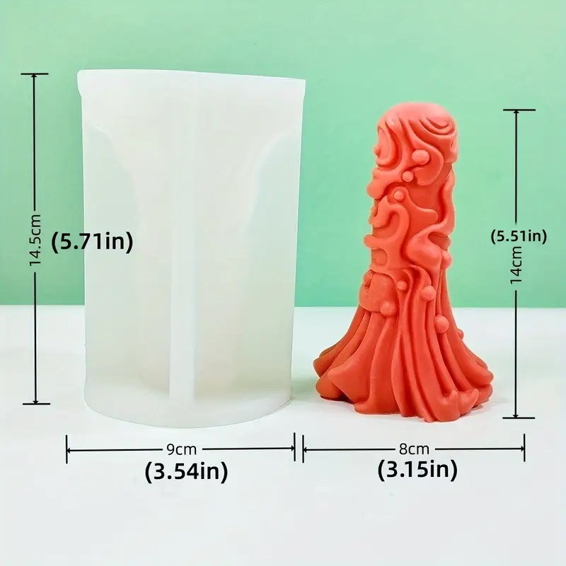Molde de silicona irregular 14.5*9cm