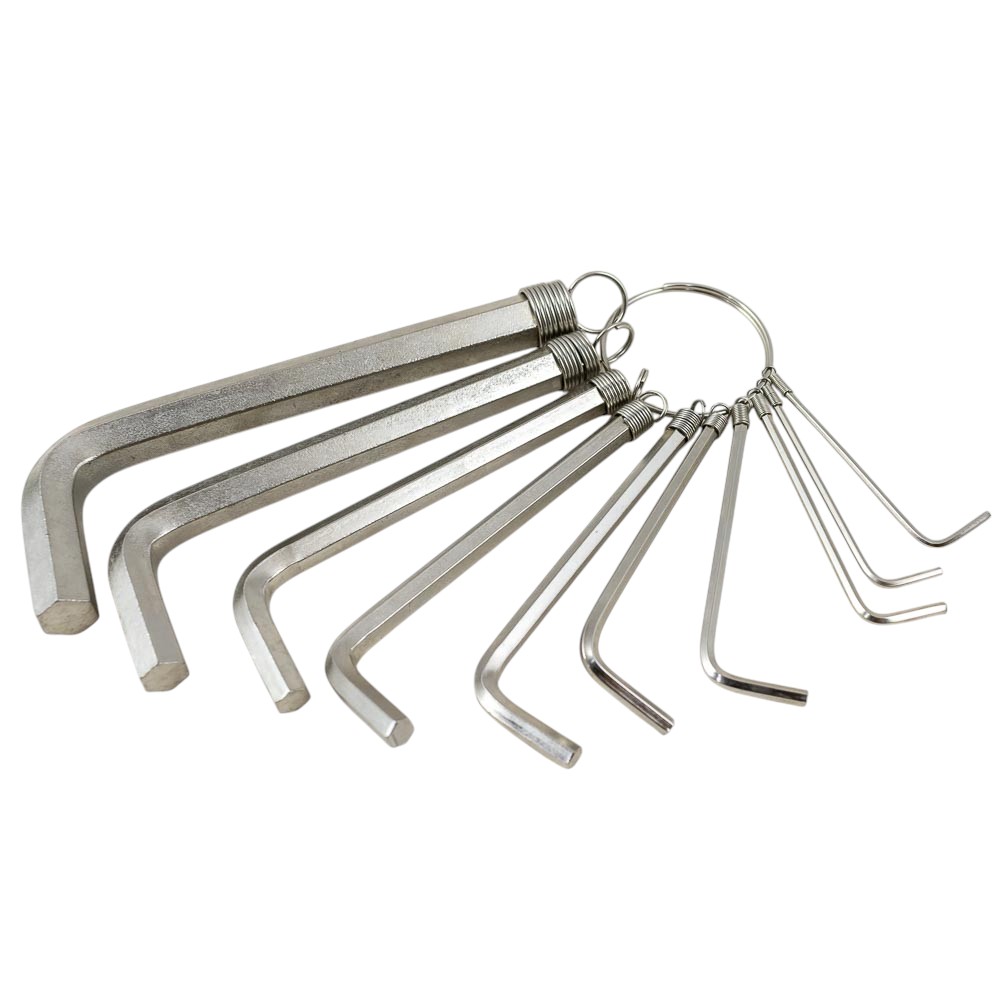 Llave Allen 10 piezas
