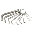 Llave Allen 10 piezas