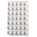 Molde de silicona corazones 35 cavidades 30*17cm