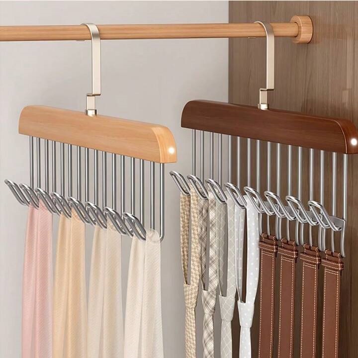 Percha con gancho de 8 cabezas