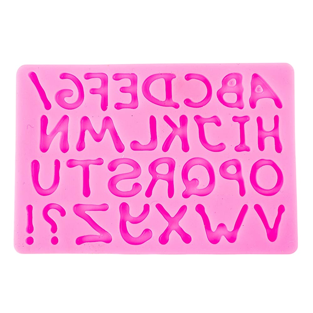 Molde de silicona letra grafiti 137*94mm