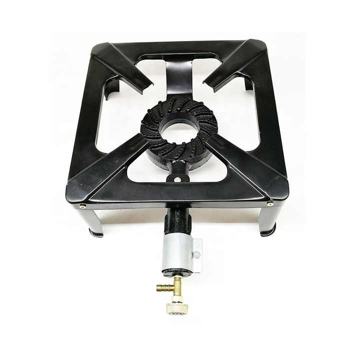 Cocina metálica de 1 hornalla 30*30cm
