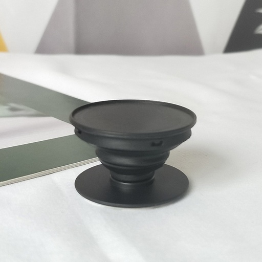 [20373-2] Soporte para smartphone redondo negro