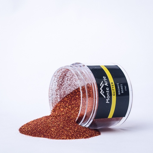 [B040120] Glitter MONTEARTE bronce 20G