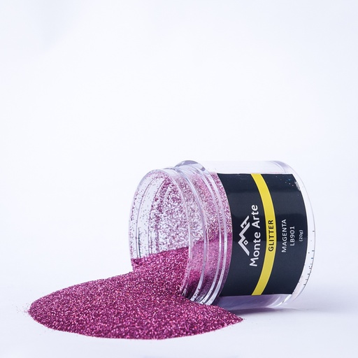 [LB90120] Glitter MONTEARTE magenta 20G