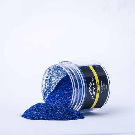 [LB70520] Glitter MONTEARTE azul navy 20G