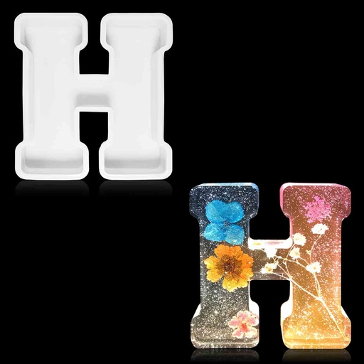 [MS167-8] Molde de silicona letra H 167*140mm