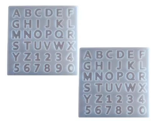 [MSD145] Molde de silicona abecedario 13.5*13.5cm