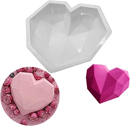 [92146] Molde de silicona corazon 20*20cm