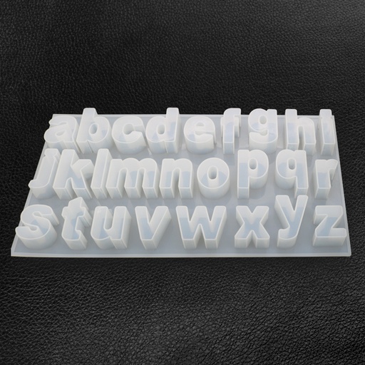 [MSN-44] Molde de silicona ABC minúscula 37*20.5*2.5cm