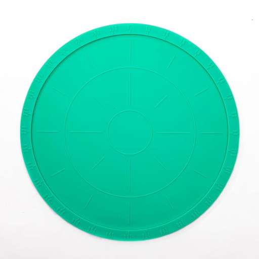 [MS104-5] Alfombrilla de silicona redonda 20cm
