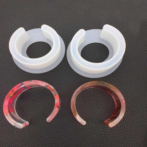 [MSA231] Molde de silicona para brazalete 9*8*3.5cm