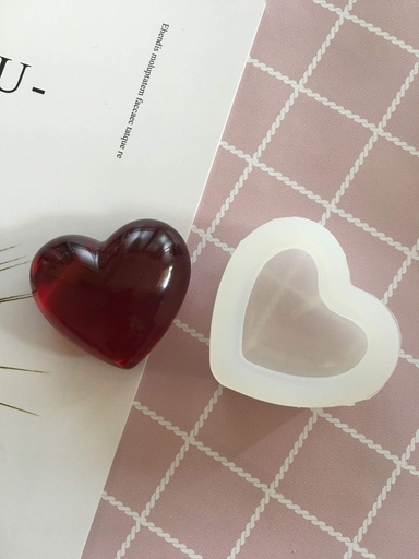[MSD4] Molde de silicona corazon 3D 80*65*40mm