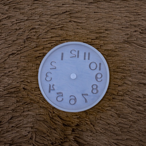 [MS58-3] Molde de silicona reloj Arábico 15.5cm