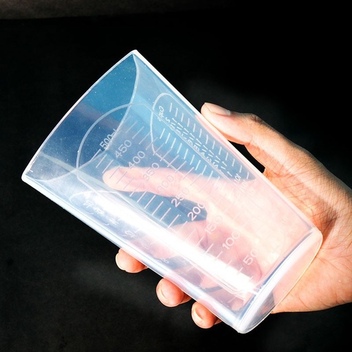 [MS186-3] Vaso de silicona medidor de  500ml