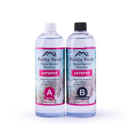 [511AB] Resina epoxica MONTERESIN Artepox Kit 1.1KG