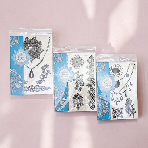 [72818] Sticker tatoo henna