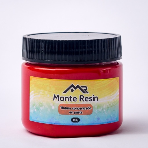 [92256] Tintura concentrado a base de aceite 100gr rojo