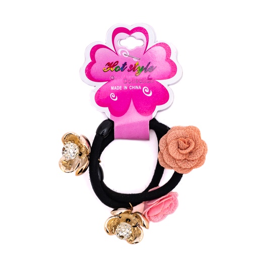 [60553] Agogo con flor y strass 2 piezas