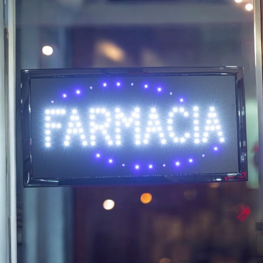 [40102] Cartel electrónico FARMACIA