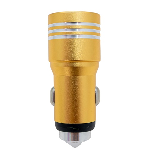 [91078] Cargador para auto con 2 entrada USB