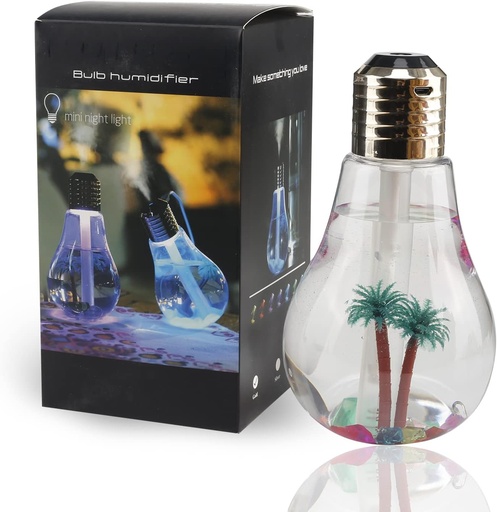 [81495] Humidificador Difusor Aromaterapia Forma De Foco Led Usb