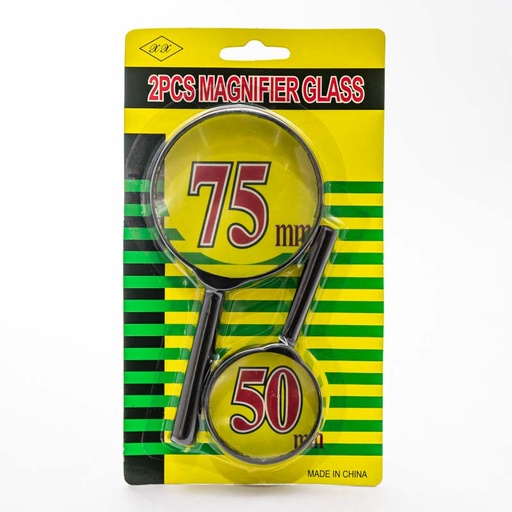 [20513] Lupa glass 2 piezas