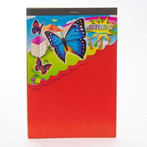 [61589] Papel adhesivo de 8 colores mate 13*19cm