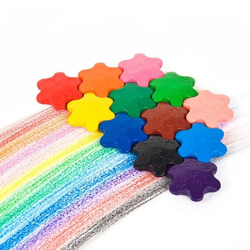 [70762] Crayola con forma de estrella 9pc