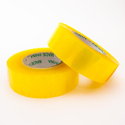 [70784] Cinta ancha amarillo 4.5cm*450mts