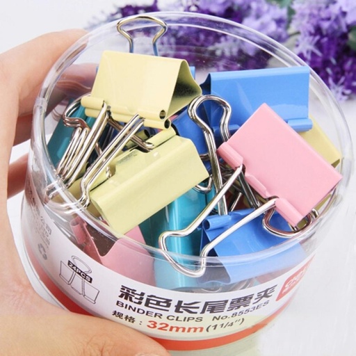 [81445] Pinza clip en cajita 24pc